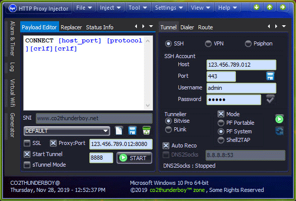 HTTP Proxy Injector 2.0.1.6 - Latest Version